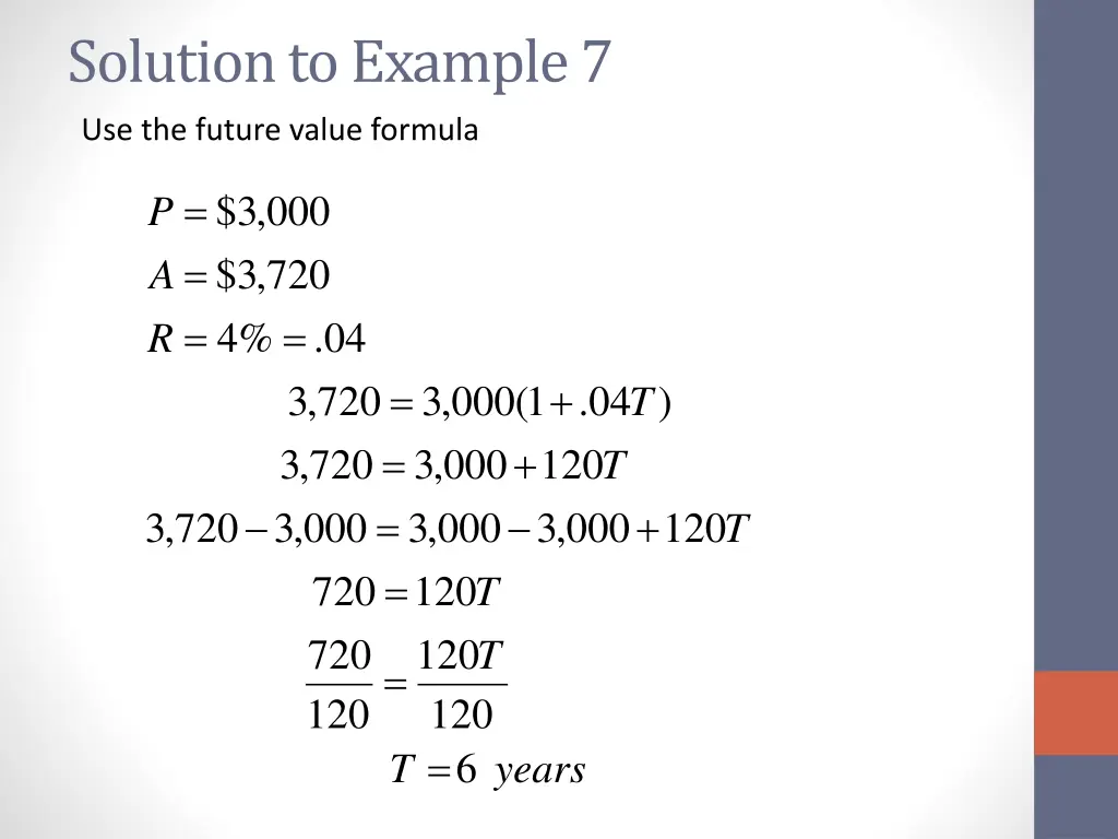 solution to example 7