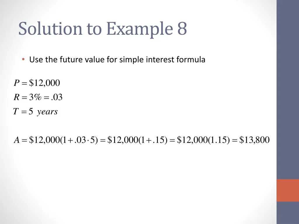 solution to example 8