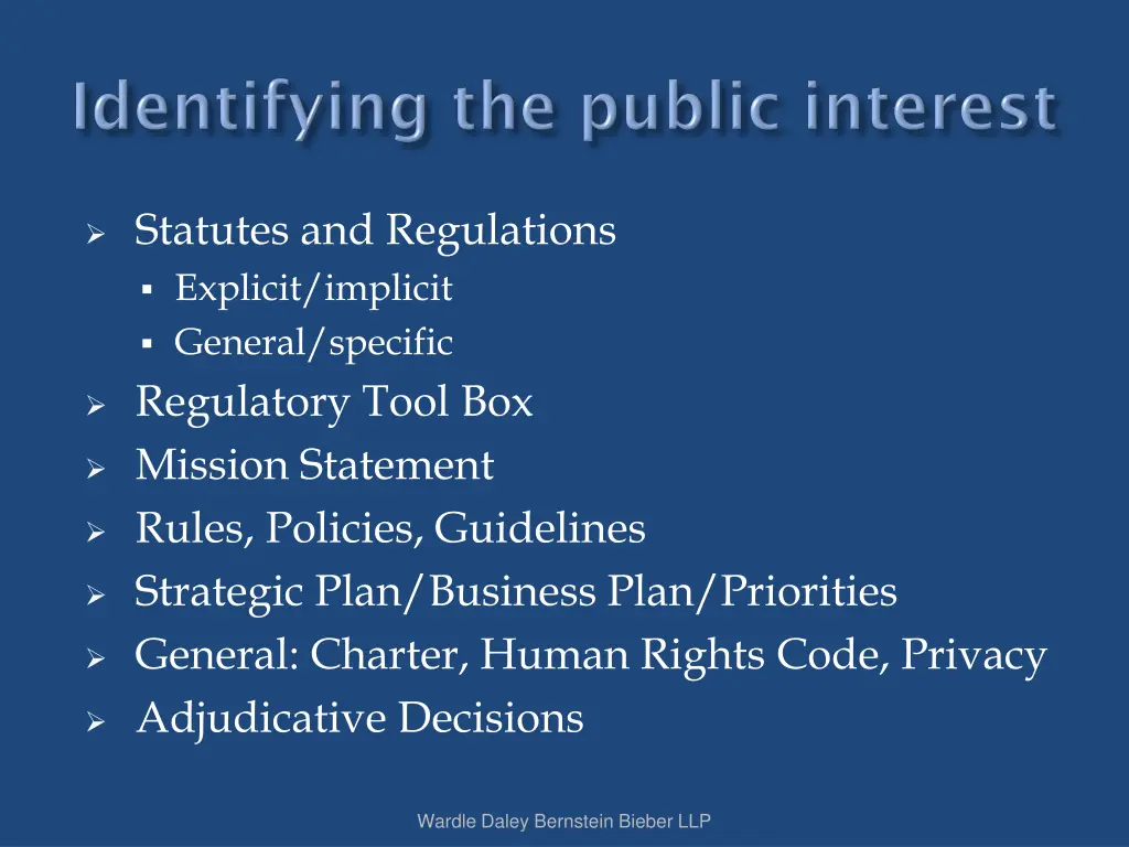 statutes and regulations explicit implicit