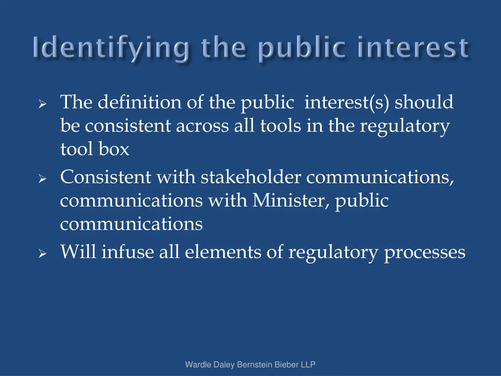 the definition of the public interest s should