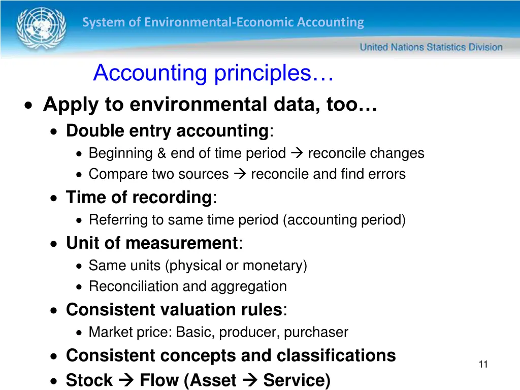 system of environmental economic accounting 10