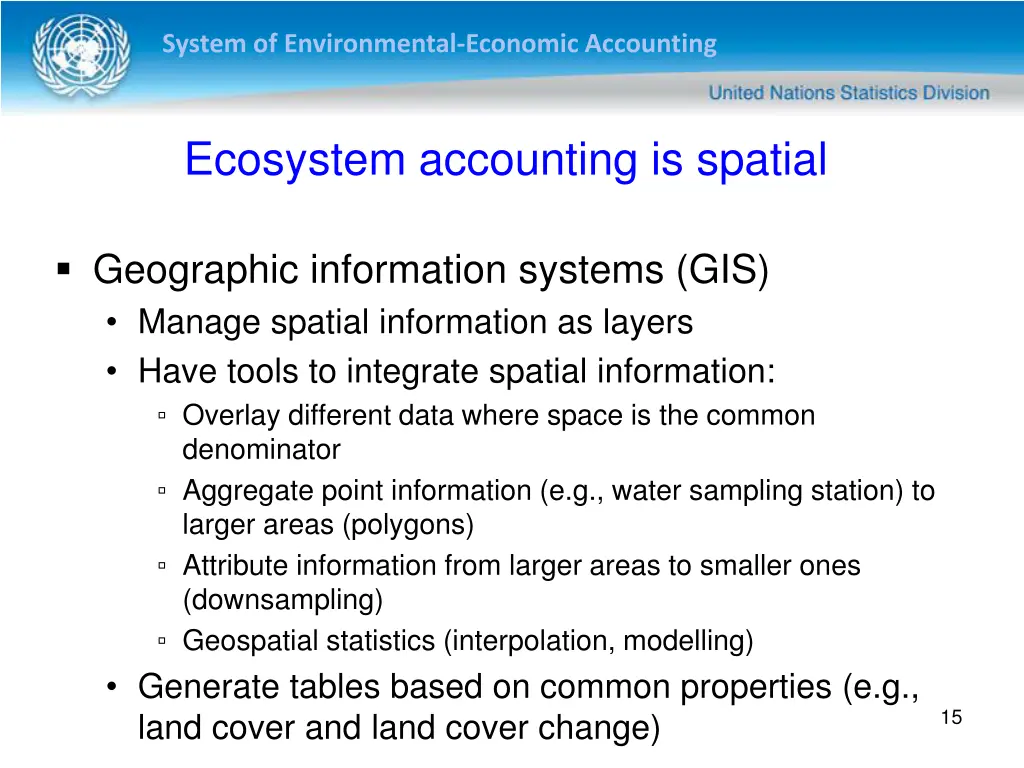 system of environmental economic accounting 14