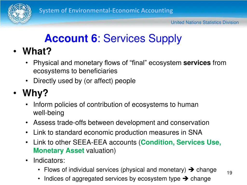 system of environmental economic accounting 18