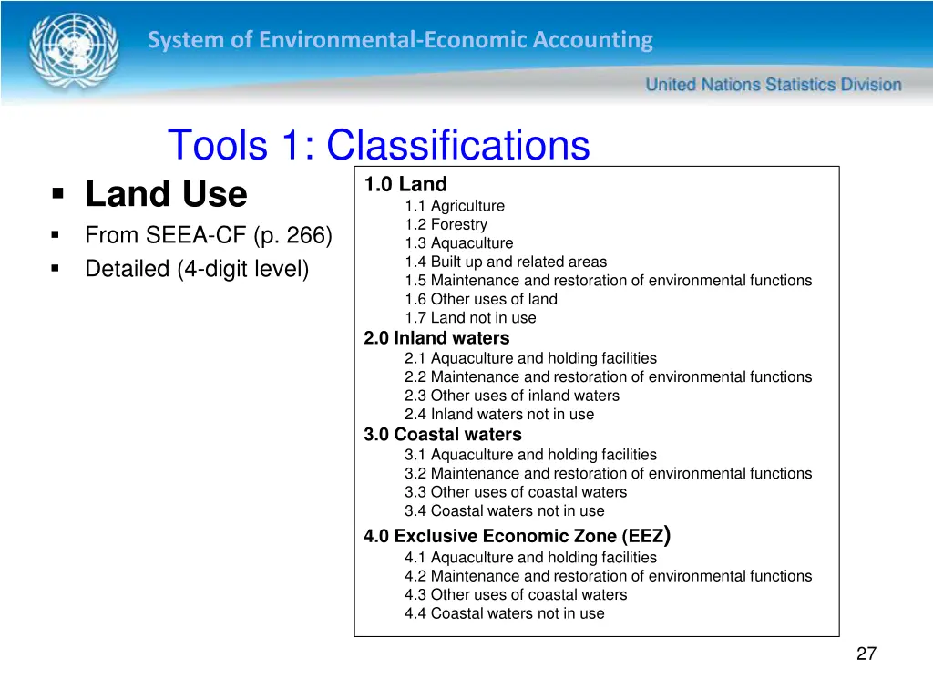 system of environmental economic accounting 26