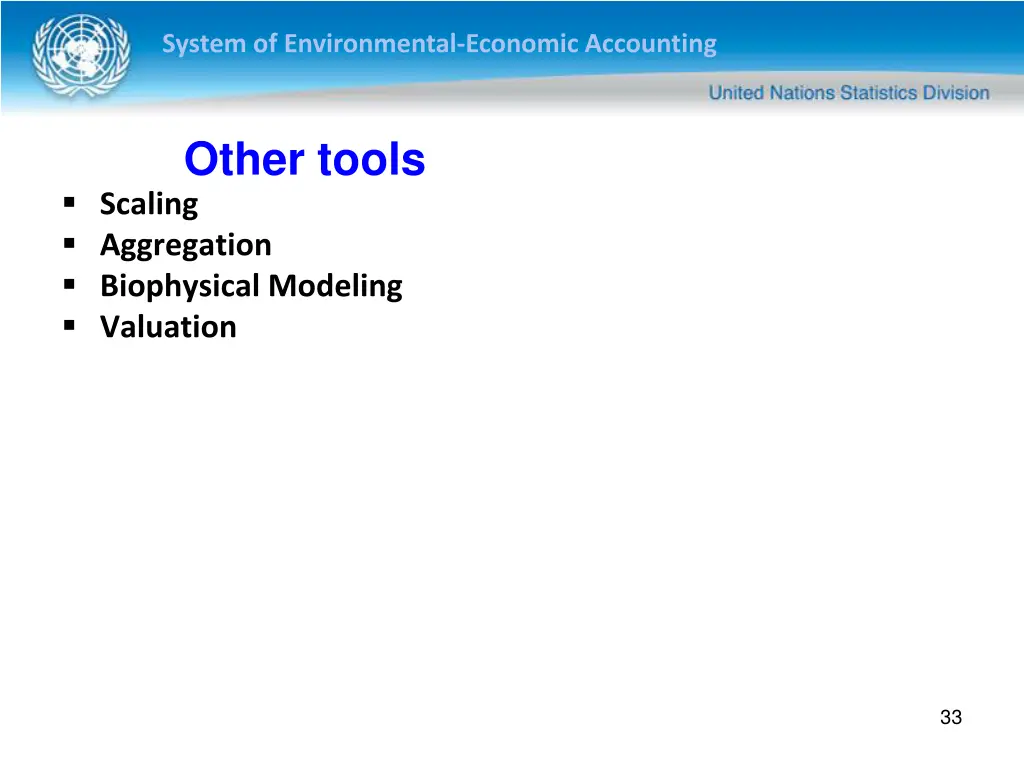 system of environmental economic accounting 32