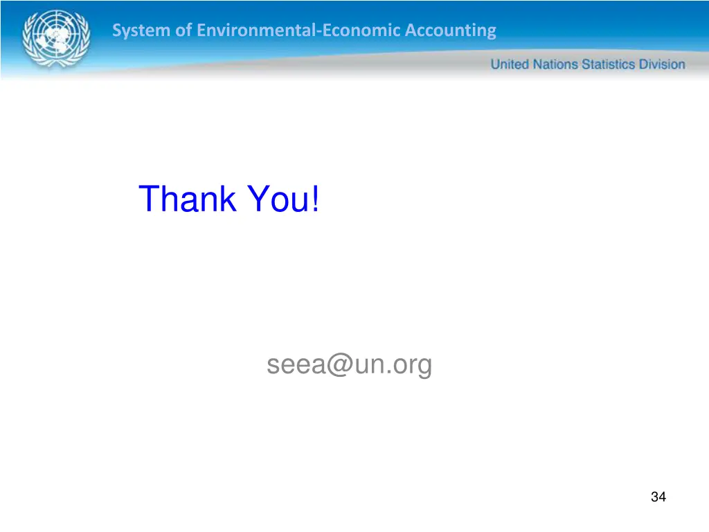 system of environmental economic accounting 33