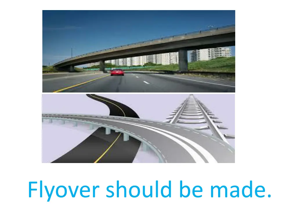 flyover should be made