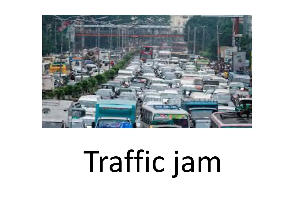 traffic jam