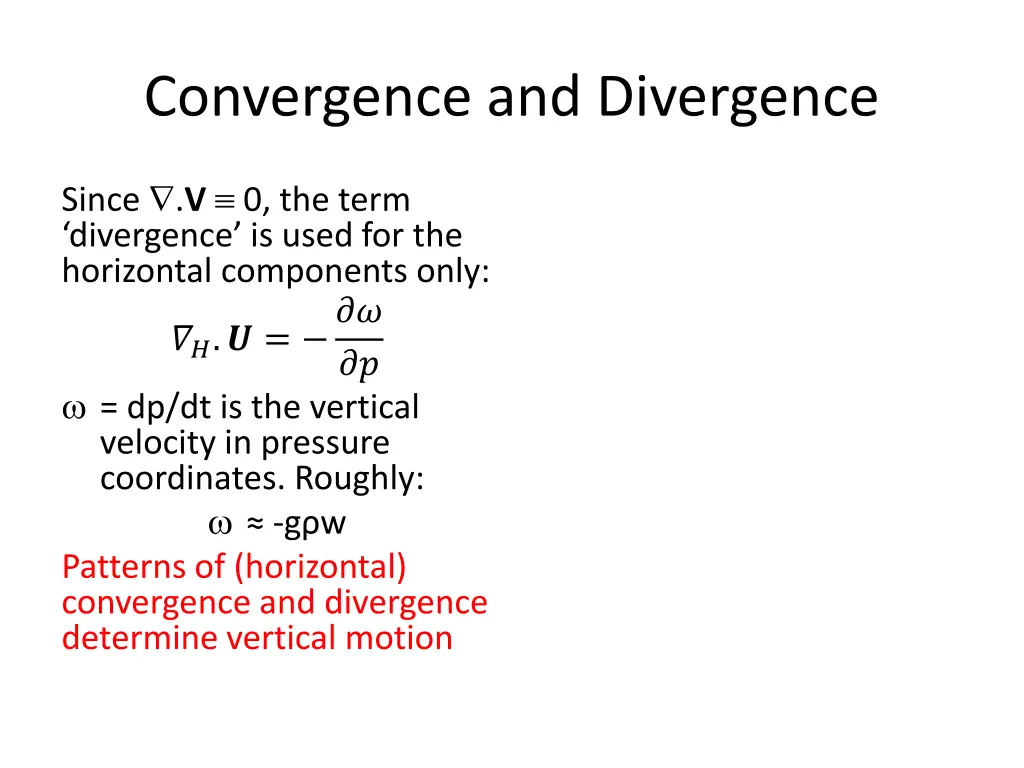 convergence and divergence