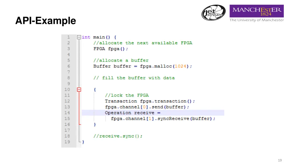 api example