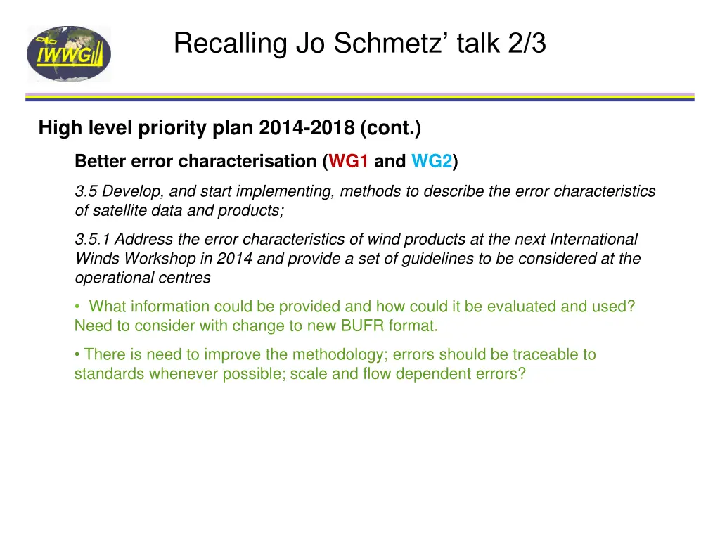 recalling jo schmetz talk 2 3