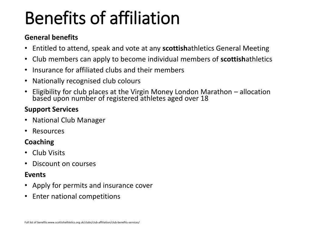 benefits of affiliation benefits of affiliation