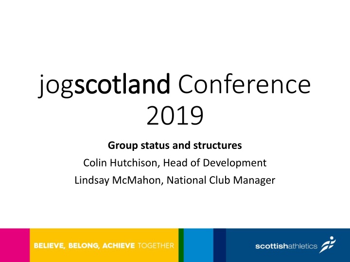 jogscotland scotland conference 2019