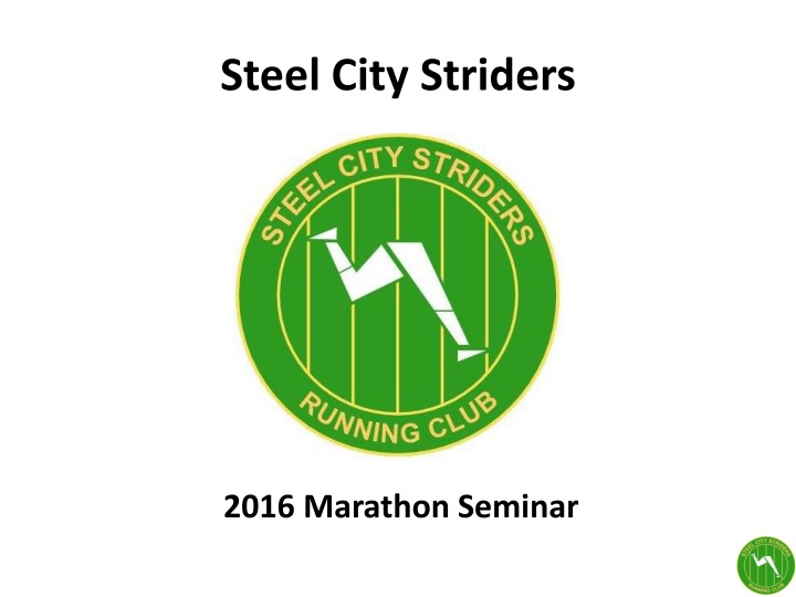 steel city striders