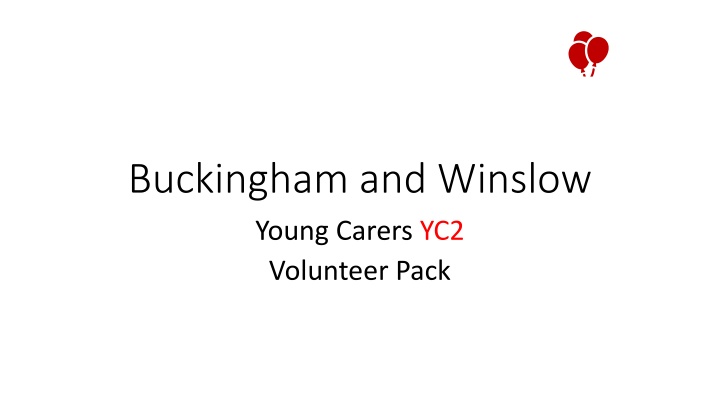 buckingham and winslow young carers yc2 volunteer