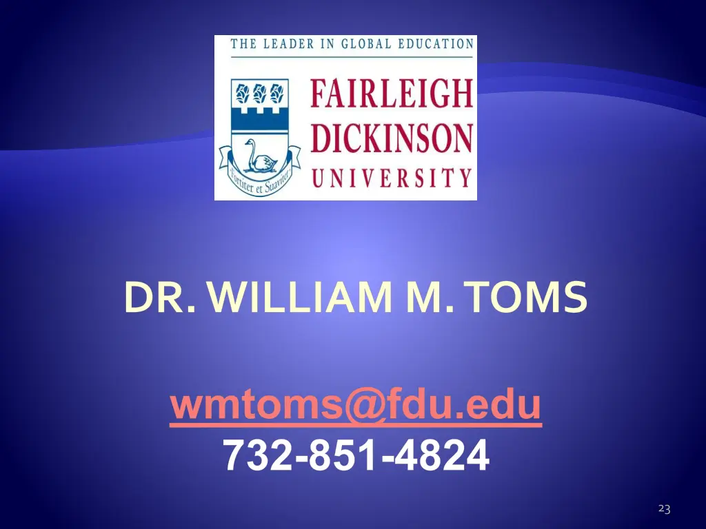 dr william m toms