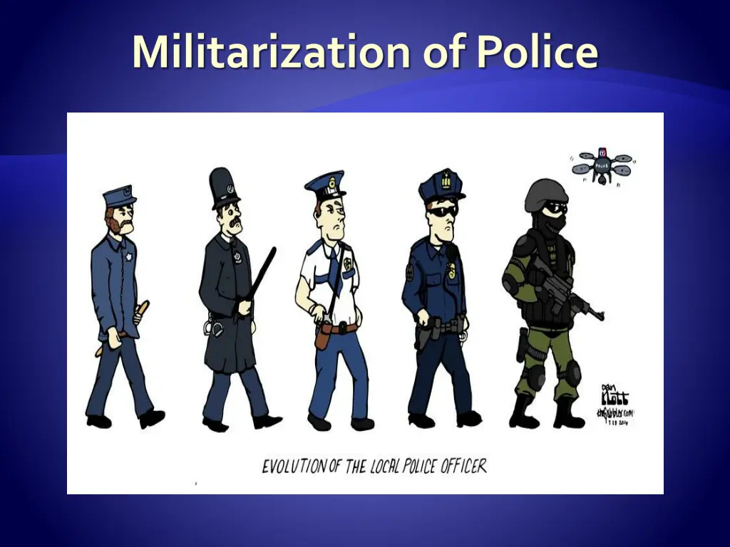 militarization of police