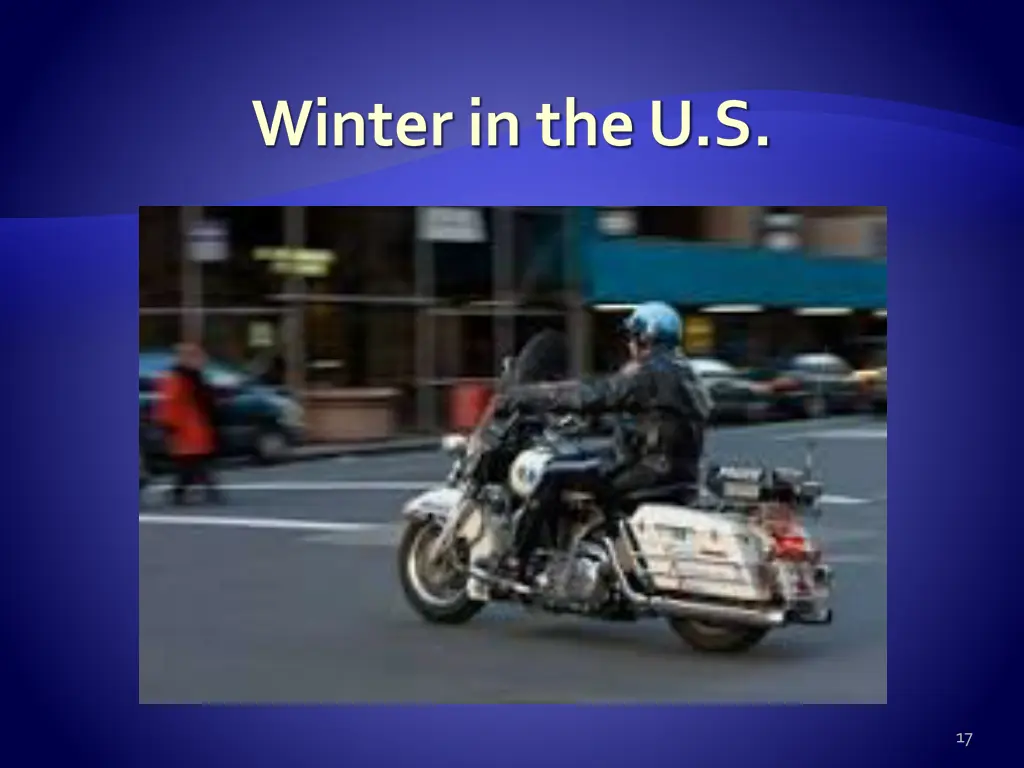 winter in the u s