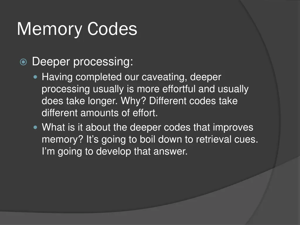 memory codes 2