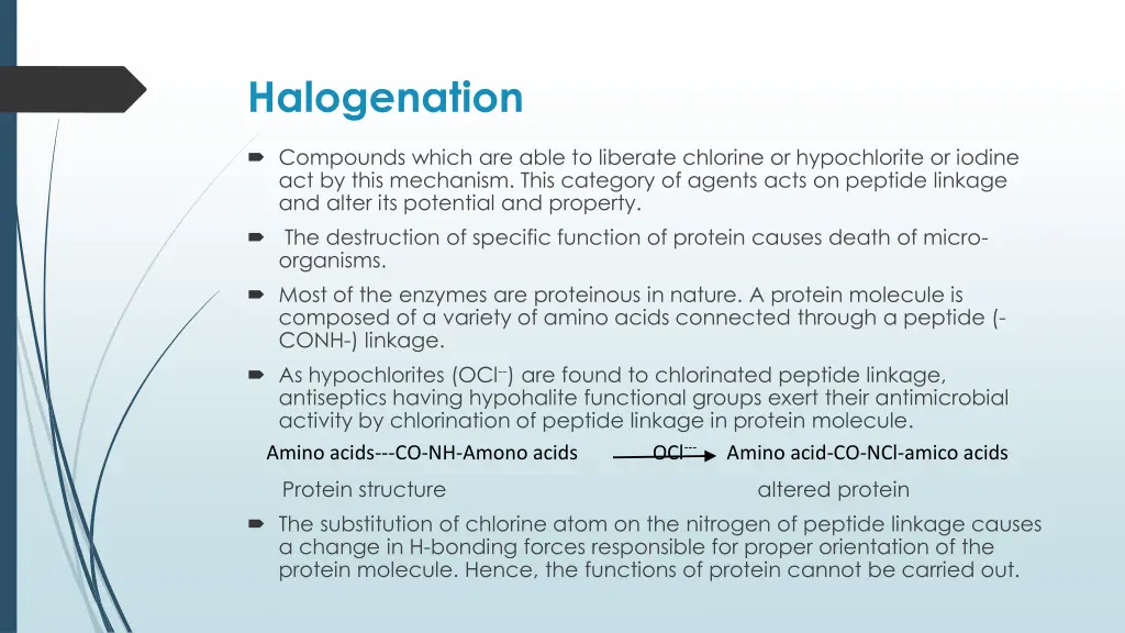 halogenation