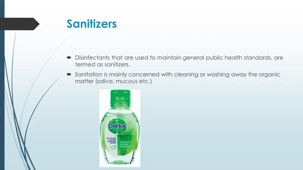 sanitizers