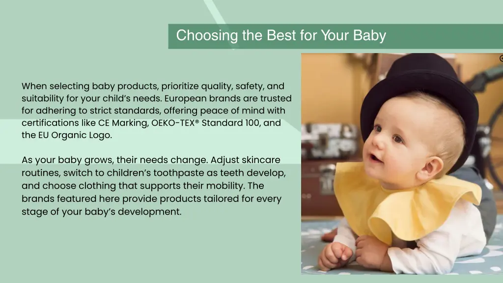 choosing the best for your baby