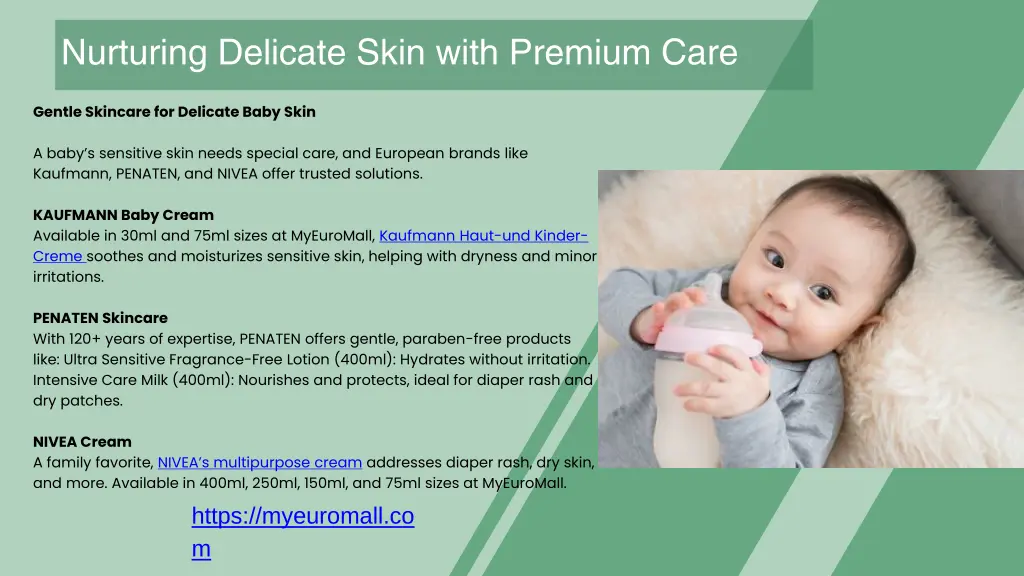 nurturing delicate skin with premium care