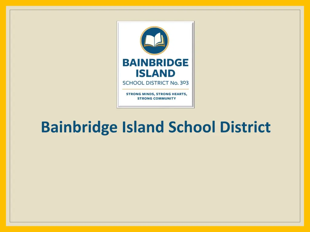 bainbridge island school district