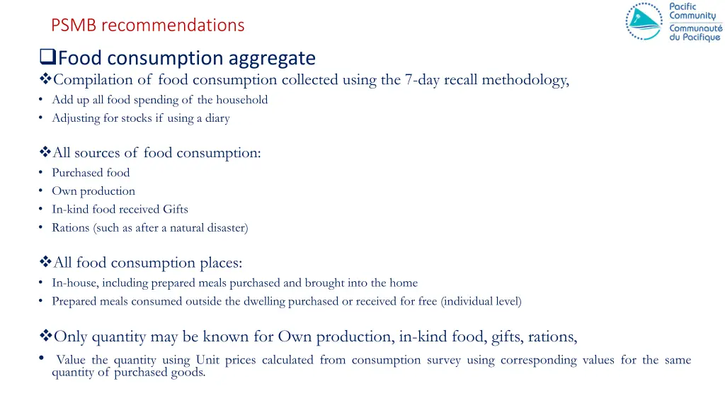 psmb recommendations 1