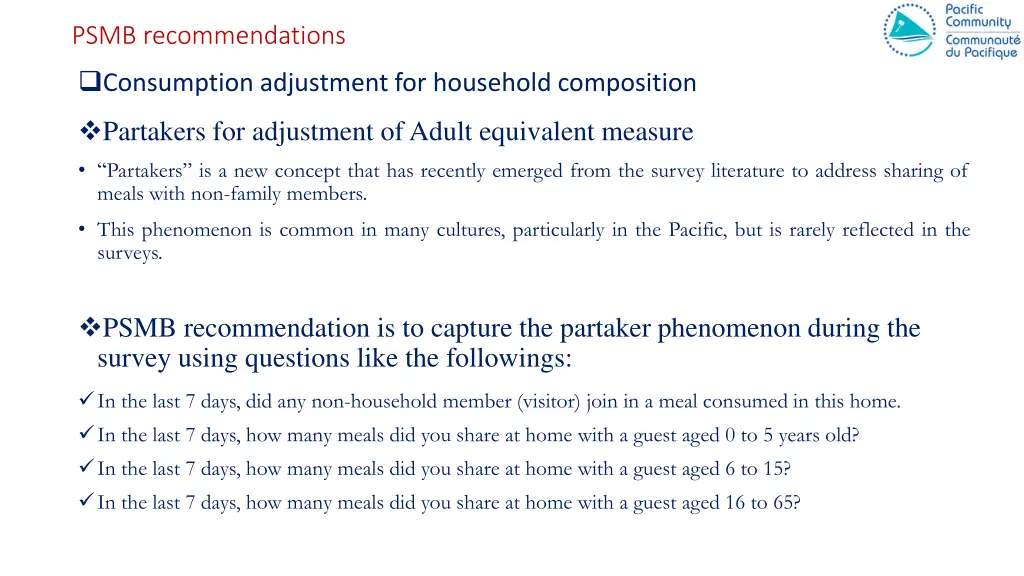 psmb recommendations 12