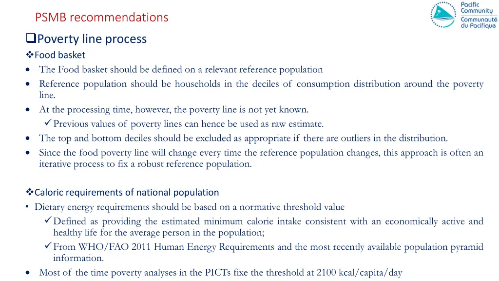 psmb recommendations 14