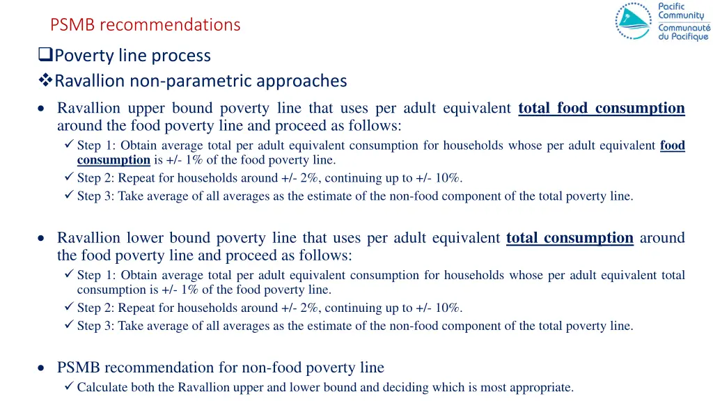 psmb recommendations 17