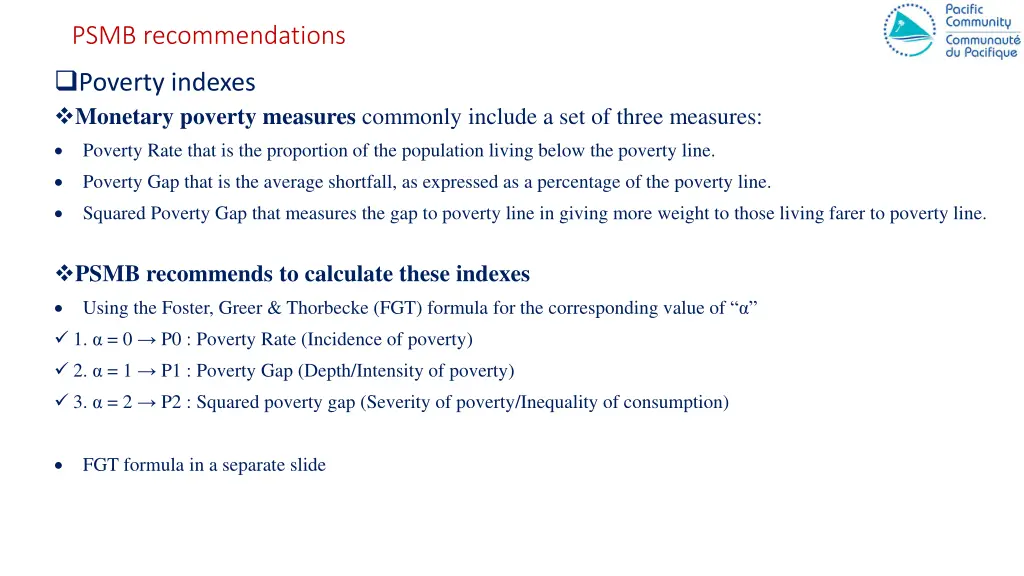 psmb recommendations 18