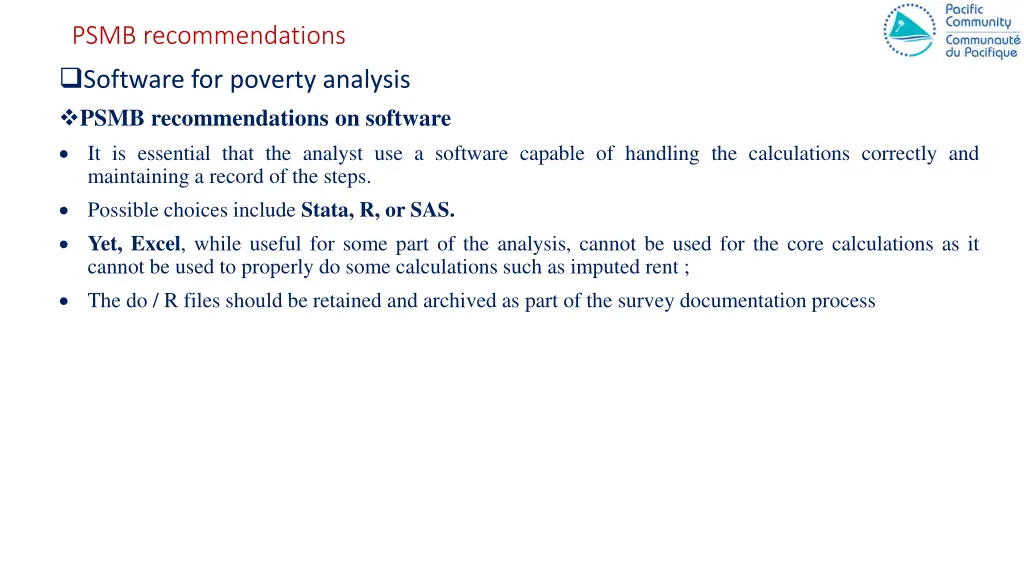 psmb recommendations 20