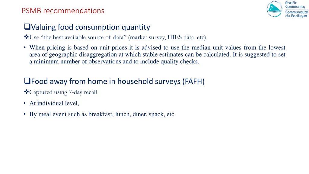 psmb recommendations 3