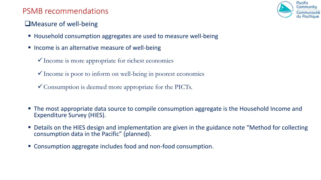 psmb recommendations