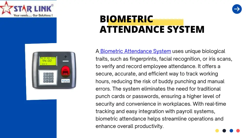 biometric attendance system