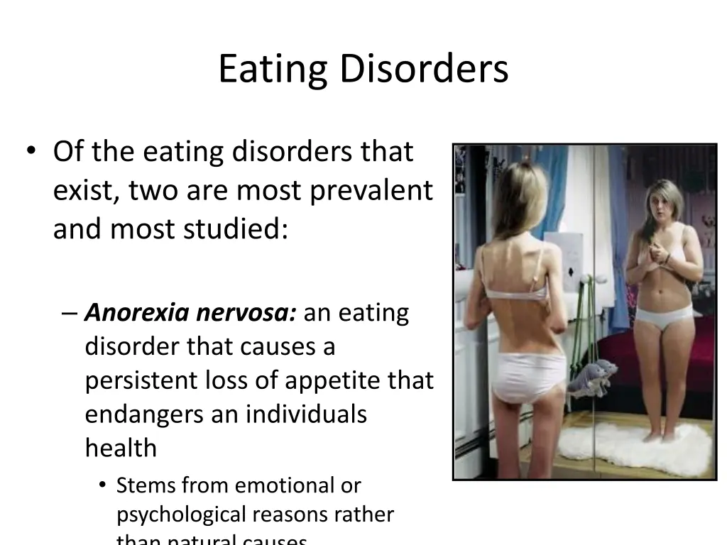 eating disorders