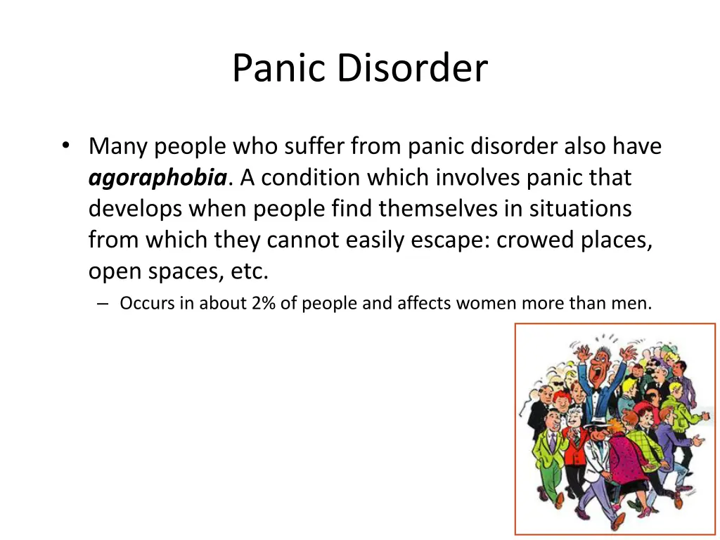 panic disorder 1