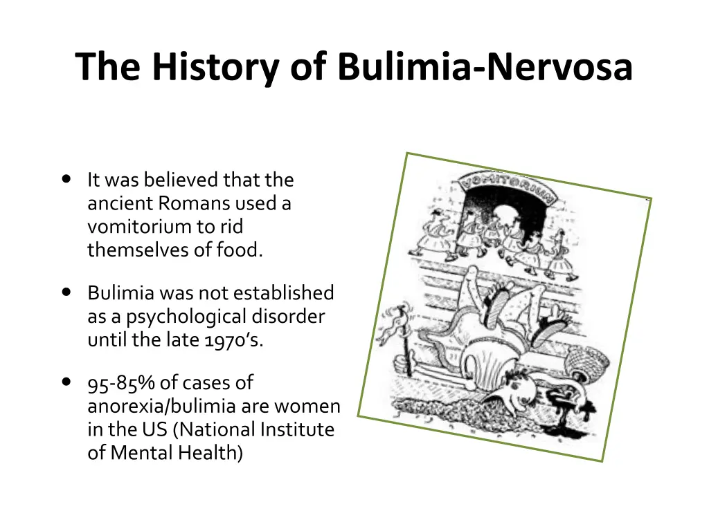 the history of bulimia nervosa