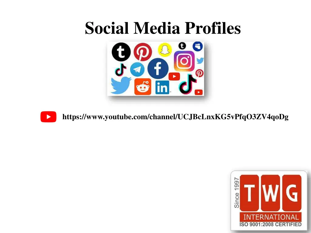 social media profiles 2