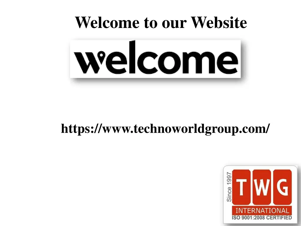 welcome to our website