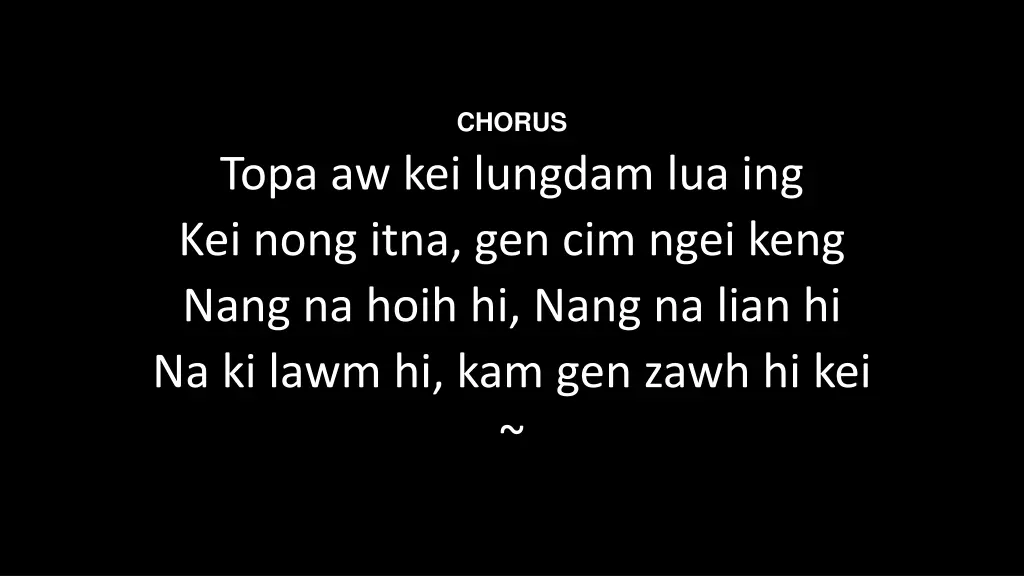 chorus 3