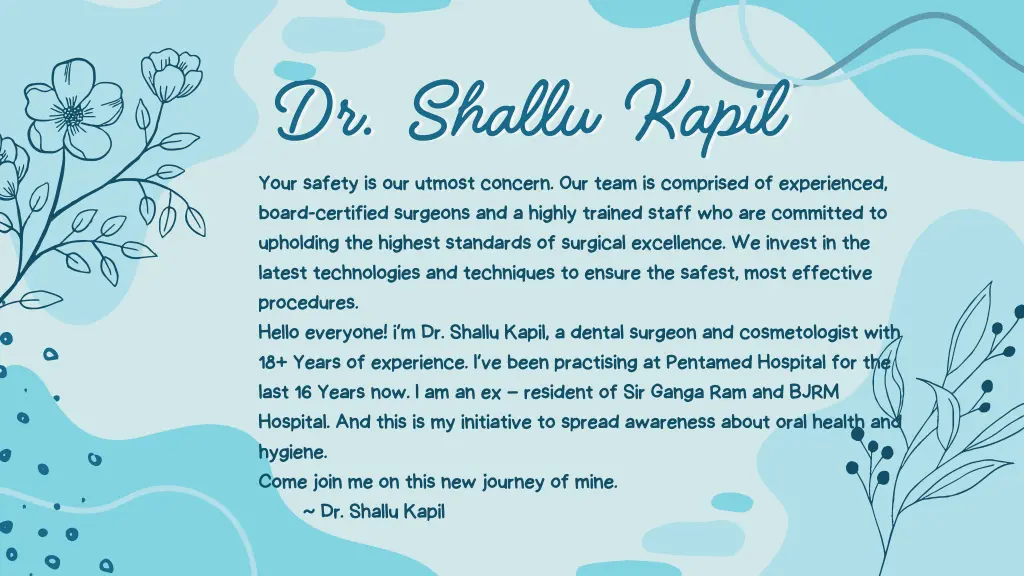 dr shallu kapil dr shallu kapil your safety