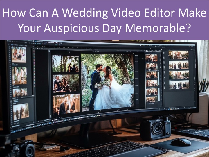 how can a wedding video editor make your