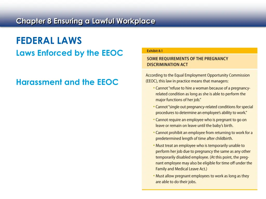 chapter 8 ensuring a lawful workplace 1