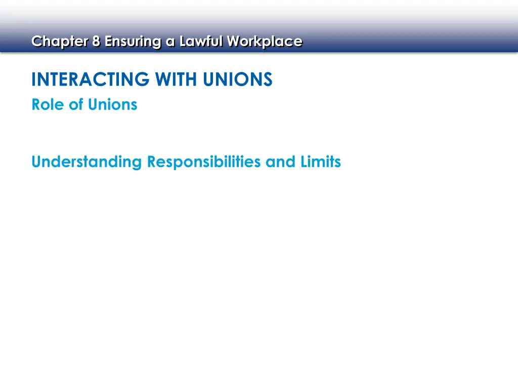 chapter 8 ensuring a lawful workplace 15