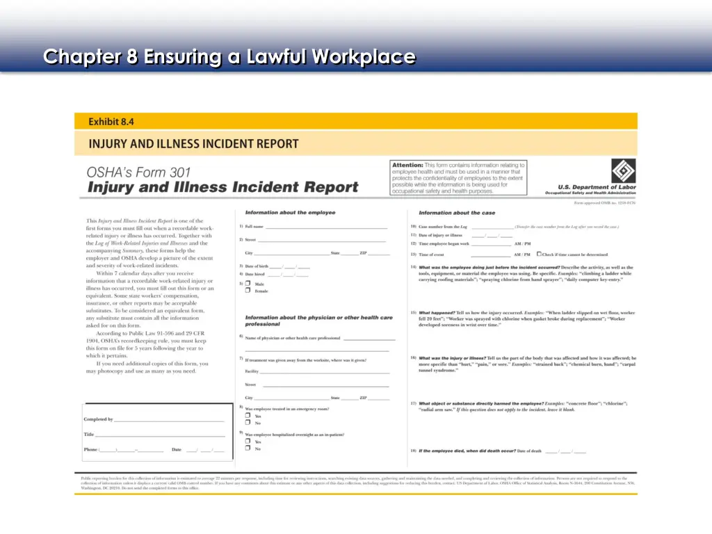 chapter 8 ensuring a lawful workplace 5