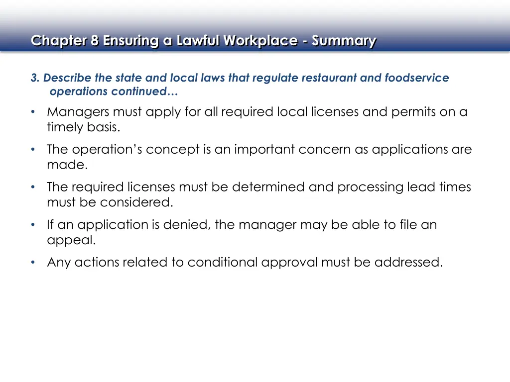 chapter 8 ensuring a lawful workplace summary 4