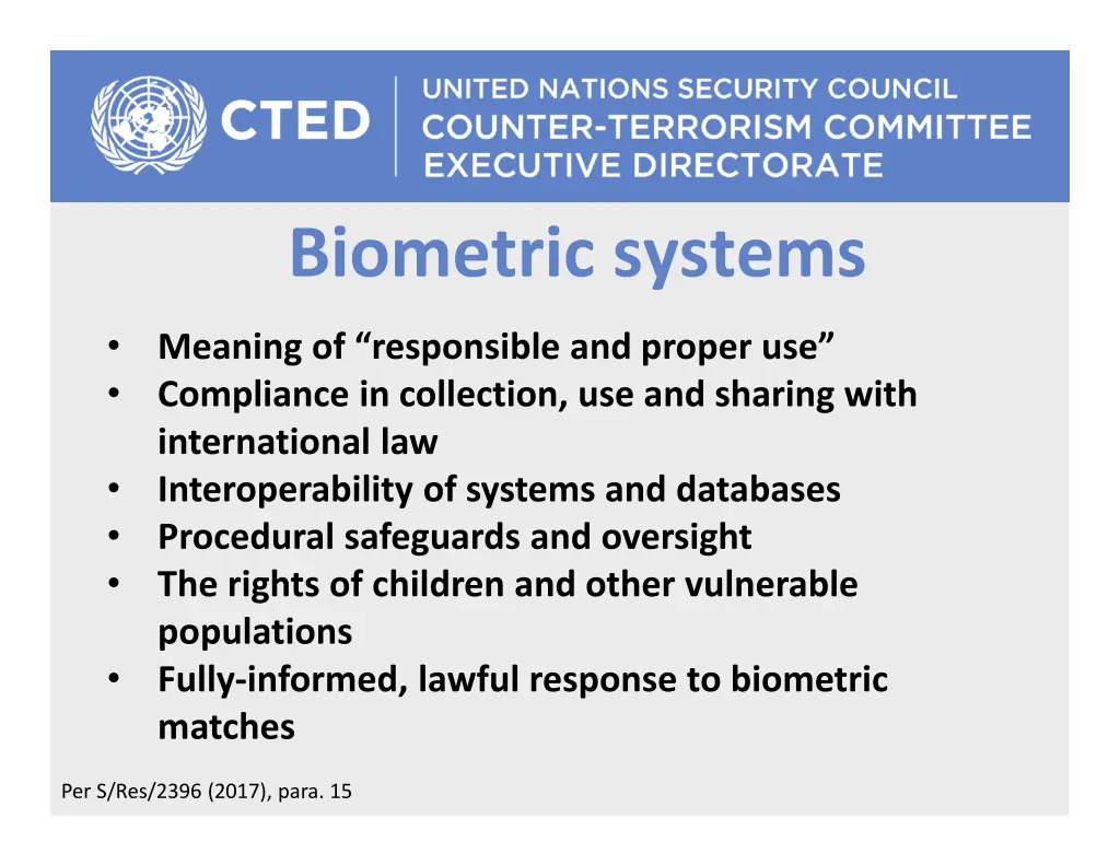 biometric systems